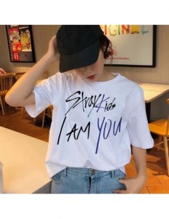 T-Shirts Stray Kids Women t-shirt StrayKids Short Sleeve t shirt Tops Hip Hop Harajuku tshirt top tee shirts hip hop female f...