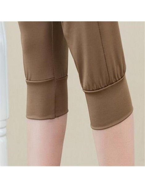Pants & Capris Summer Short Leggings Pants Capris Candy Color Fashion Pleated Harem Pants loose leggings Hot-selling Pocket H...