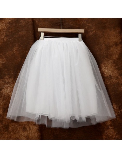 Skirts Women Tulle Skirt Women Lace Pink Knee Length Empire Girls Plus Size Tulle Skirts Designer Secret Custom - 1 - 4S30660...