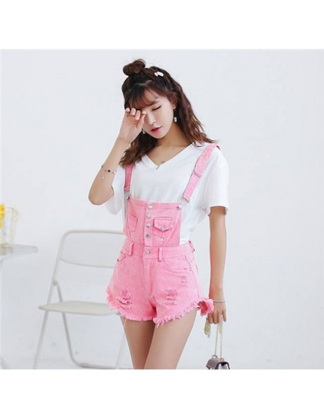NEW Jumpsuit Women Playsuits Denim Overalls for Womens Rompers Shorts Slim Casual Short Overalls Women Shorts Rompers Tracks...