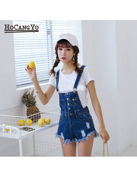 Rompers NEW Jumpsuit Women Playsuits Denim Overalls for Womens Rompers Shorts Slim Casual Short Overalls Women Shorts Rompers...