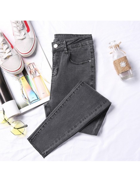 Jeans 2019 Pencil Pants jeans women Black jeans High Waist Denim women pants high elastic Skinny Pencil Stretch Women Jeans -...