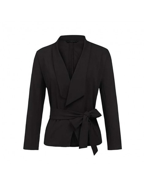 Blazers New Blazer Korean Suit Slim Suit And Tie Suit Bleser Feminino Rosa Bebe Long Sleeve V-neck Women Casual Short Blazer ...