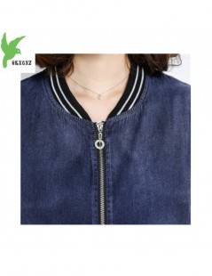 Jackets Spring Women's Denim Short Jacket 2017 New Fashion Outerwear Solid Color Plus Size Casual Tops Pure Cotton Thin Coat ...