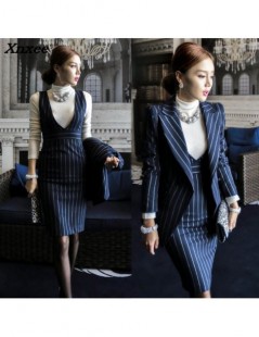 Dress Suits Office lady dress suits women blazer jacket + fashion sheath dresses two pieces set business suits work wear blaz...
