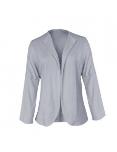 Blazers Women Blazers Jackets Long Sleeve Irregular Autumn Khaki Gray Casual Cardigan Outerwear Jacket Elegant Office Slim Co...