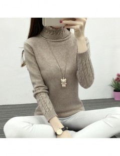 Pullovers Cheap wholesale Spring Autumn Winter Hot selling women's fashion casual warm nice Sweater female Turtleneck collar ...