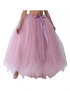 Skirts Fashion Handmade Bundle Tulle Tutu Skirts for Pregnant Woman Photography Props Full-Length Long Ballroom Tutu Faldas S...