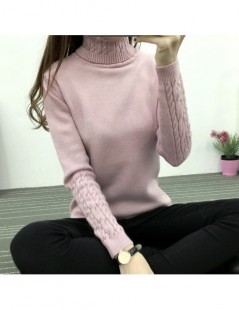 Pullovers Cheap wholesale Spring Autumn Winter Hot selling women's fashion casual warm nice Sweater female Turtleneck collar ...