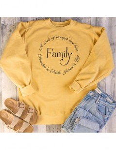 Hoodies & Sweatshirts Founded In Love Joined In Love Women Sweatshirts Family Print Causal Hoodies Pullover Christian Jumpers...