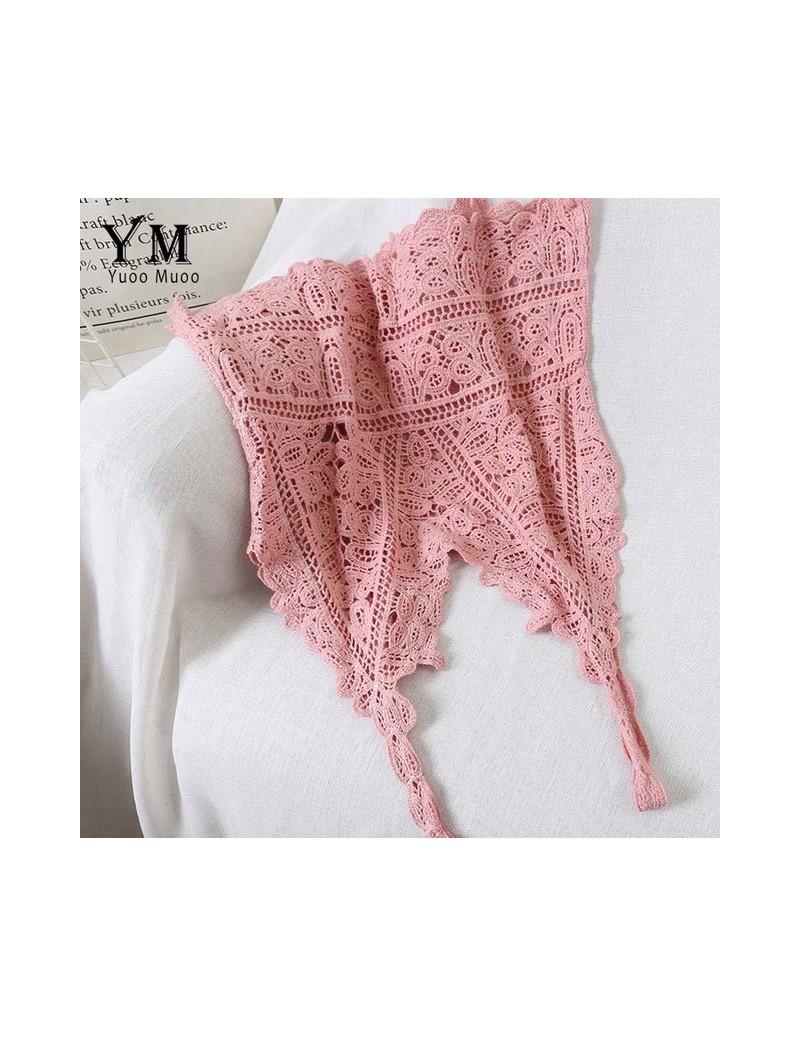 Tank Tops Women Hollow Out Lace Tank Top 2019 Summer Korean Fashion Holiday Sexy Beach Crop Top Casual Ladies Crochet Vest To...