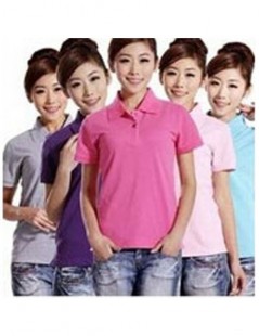 Polo Shirts Brand Spring Summer Cotton Blends Female Polo Shirt Of Short Sleeve Solid POLO Shirt Women Casual Shirts M-XXL - ...
