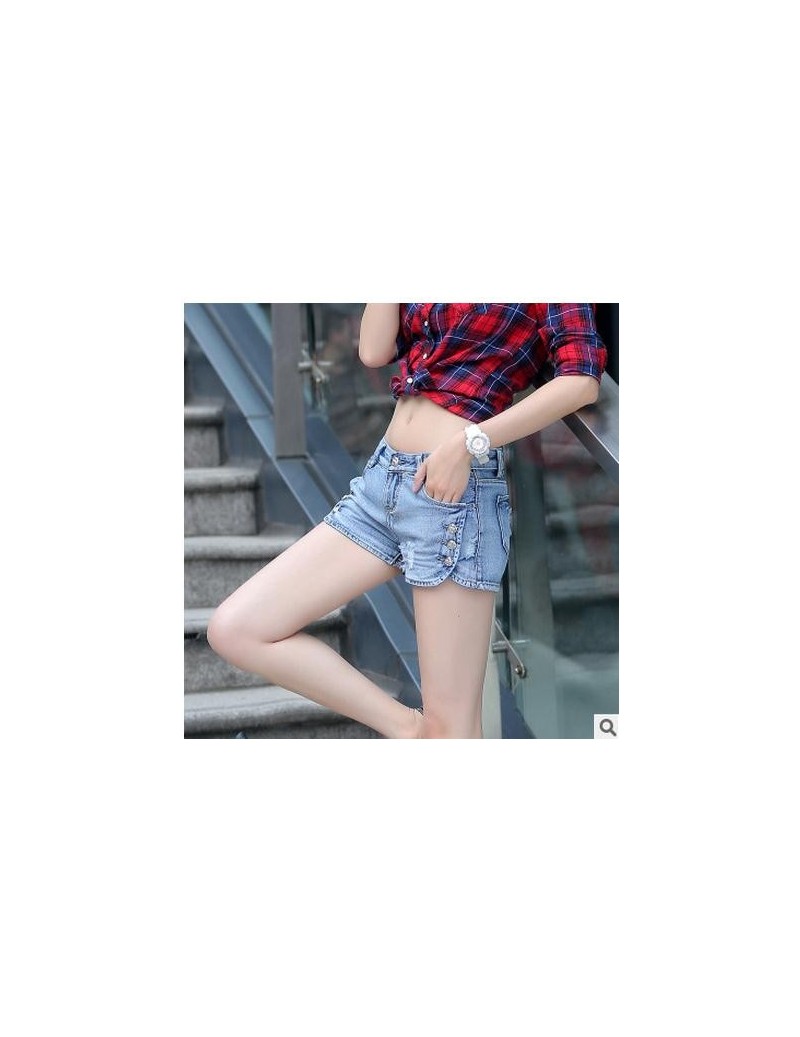 2019 Womens Summer Ripped Denim Shorts Fashion Skinny Sexy Jeans Shorts Size 26/32 Female Cowboy Hole Shorts Feminino K208 -...