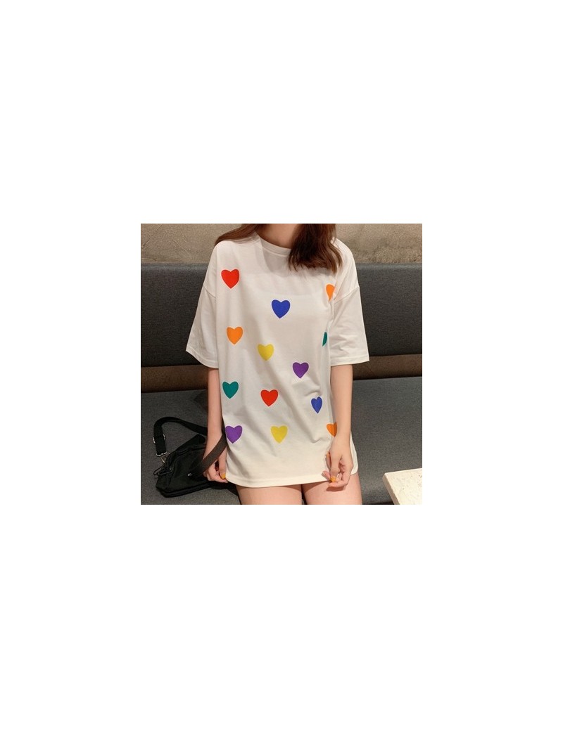 Korean Style Women T shirt Cotton Summer Harajuku Kpop Love Yourself Answer Album Printed Pastel Color Tops tee shirt femme ...