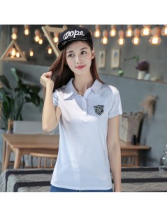 Polo Shirts M-6xl Plus Size Summer Polo Shirt Women Embroidery Women Polos Business&leisure Slimming Cotton Polo Femme Fashio...
