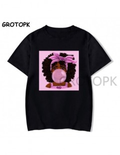 2 Bunz Melanin Poppin Aba Print Female T-shirt Black Girl Magic Rock Summer Black Tshirt Hip Hop Streetwear Aesthetic Pink T...