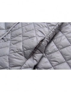Parkas Winter Parkas winter jacket Women Fashion Short Design Cotton Coat Women's Jacket Winter Padded women jacket - Gray - ...
