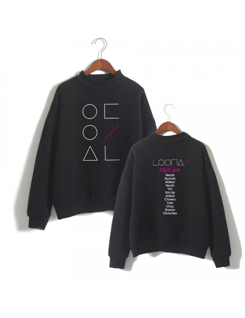 LOONA Cool Logo Turtleneck Sweatshirt Fashion Harajuku K-Pop Women/men ...