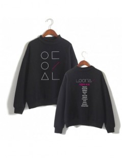 Hoodies & Sweatshirts LOONA Cool Logo Turtleneck Sweatshirt Fashion Harajuku K-Pop Women/men 2019 New Winter/Autumn Kpop Hop ...