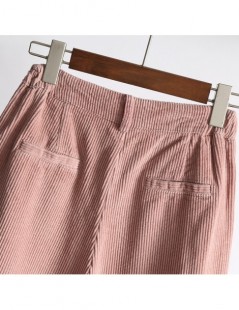 Pants & Capris New Women's Harem Pants 2019 Autumn Winter Warm Corduroy High Waist Pants Plus Size Casual Pants Vintage Loose...