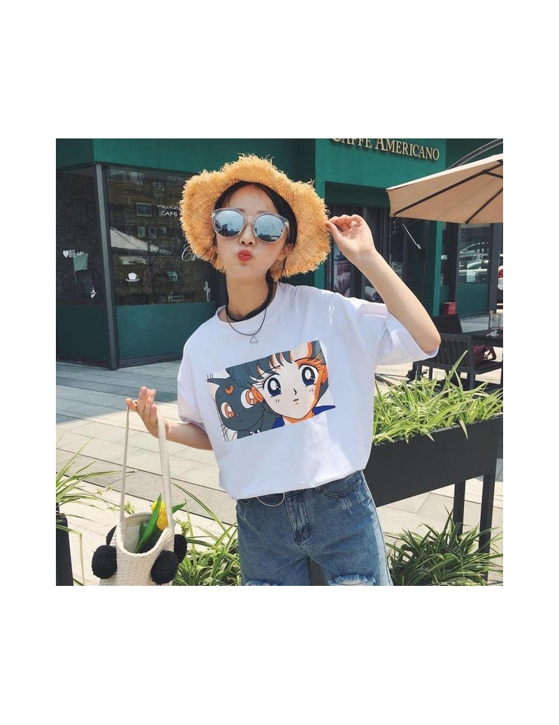 T-Shirts Summer new women's LOVE sexy printing Harajuku casual loose fashion ins short-sleeved bf large size women's T-shirt ...