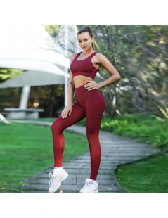 Tank Tops New Fashion Fitness Women's Gym Bra Printing Dots Stretch Bra Push Up Jeggings Female Sexy High Waist T-Shirt - WX ...