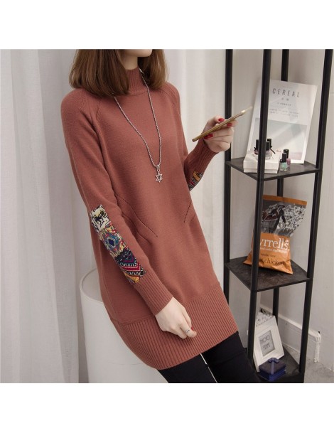 Pullovers Cheap wholesale 2018 new autumn winter Hot selling women's fashion casual warm nice Sweater L596 - atrovirens - 4P3...