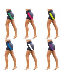 Shorts Elastic Sporting Booty Shorts 2019 Women Patchwork Stretch High Waist Bandage Workout Fitness Dry Quick Beach Biker Sh...