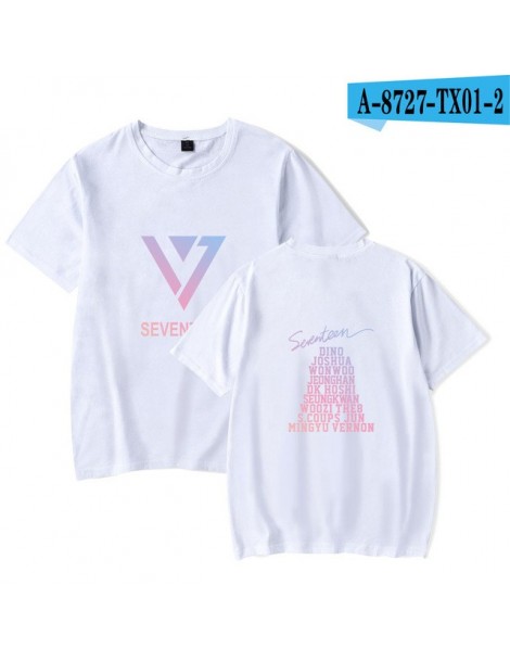 SEVENTEEN kpop Summer Casual T-shirt Men/Women Short Sleeve Fashion Printed tshirt SEVENTEEN Cool Tee shirts Streetwear Clot...