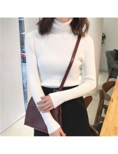 Pullovers Turtleneck Cashmere Women Sweaters And Pullovers Autumn Winter Long Sleeve Fit Slim Pull Femme Hiver Casual Knitted...
