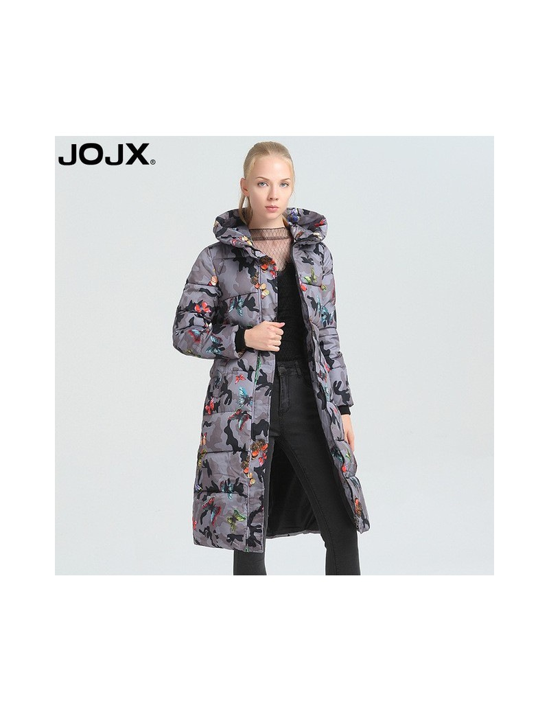 womens winter jackets coats 2019 new more color Fashion print winter parka women long Hooded Thick Warm Cotton Padded Coat -...
