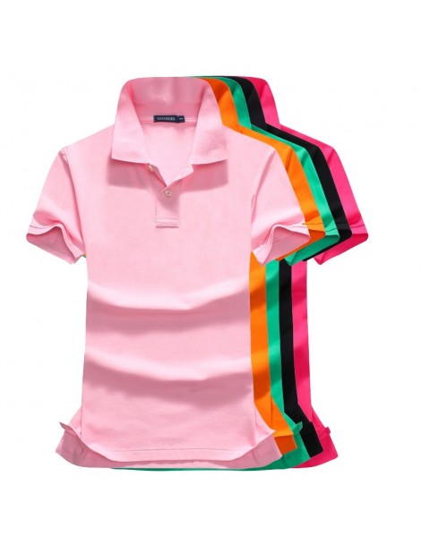 Polo Shirts New 2019 Summer Brand Solid Polo Women Shirt Slim Short Sleeve camisa polo shirt polo femme Women Casual Shirts C...