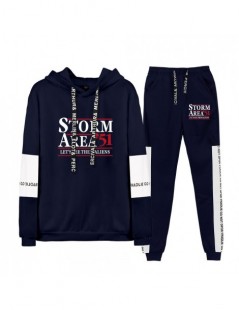 Women's Sets Storm area 51 Activity 2D Alien Pringing Women's sports suit Black New Suit Long Sleeve 2019 Hot Hooodies Sweats...
