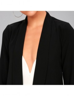 Blazers Women Ladies Blazer Suit Long Sleeve Turn Down Neck Button Solid Work Office Slim Jacket Coat Cardigan blazer feminin...