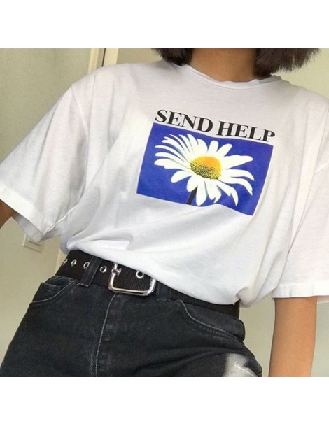 T-Shirts Bee Kind Pocket Print Tshirt Women Save The Bees Graphic Tees Girls Summer Tumblr Outfit Fashion Top - 534 - 4M41686...