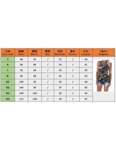 Tank Tops 2019 Women Tee Camo Army Green Casual Tank Tops Sleeveless Girl T-shirt For Wholesale Camouflage Tanks - Navy - 4T3...
