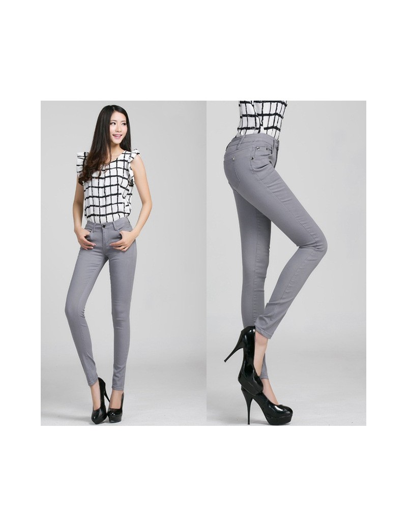 Jeans Harajuku Jeans Leggings Women's Pencil Pants Denim Solid Bodycon Trousers For Women 2019 Spring Summer Clothes Woman Bl...