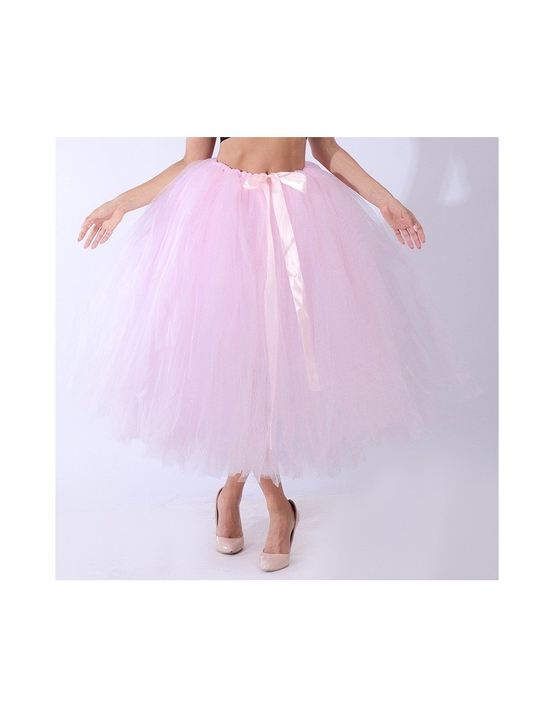 Skirts Fashion Handmade Bundle Tulle Tutu Skirts for Pregnant Woman Photography Props Full-Length Long Ballroom Tutu Faldas S...