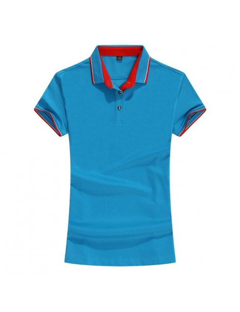Polo Shirts women polo shirt cotton 200G solid polo elastic shirts summer plain shirts top polo camisa mujer high quality sho...