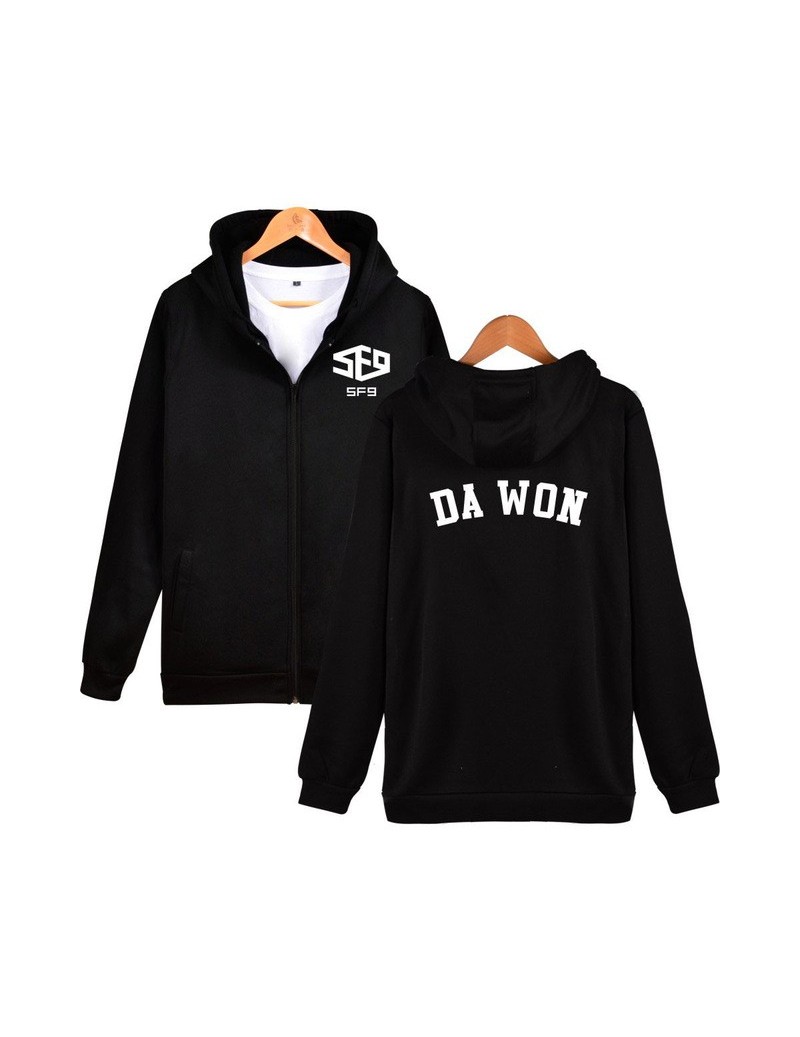 Hoodies & Sweatshirts New SF9 tae yang INSEONG printed hooded Hoodie Kpop zipper hoodies idol boyfriend style girls women men...