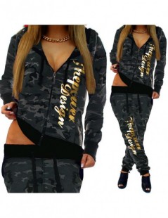 Women's Sets Woman Sets кожаные куртки женские 2pcs Jackets+ Pants Casual Camouflage Dresy Damskie Sweatsuits Conjuntos De Mu...