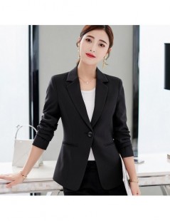 Blazers 2018 Fashion Women's Clothing Blazer Suits Blazers three colors for choose - Cherie leau - 443085726522-2 $17.08