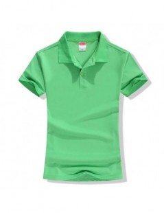 Polo Shirts mujer polo shirt CVC cotton plain polos women camisa femme shirts short-sleeve spring solid polo shirt 200G shirt...