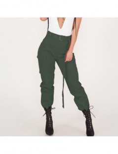 Pants & Capris Casual Womens Pants Cargo Trousers Military Army Combat Solid Pants Pocket Pants Button Fly Trousers Type Regu...