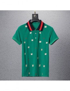 Polo Shirts High New Novelty 19 Unsex Embroidery Star Classic striped Fashion Polo Shirts Shirt Hip Hop Skateboard Cotton Pol...