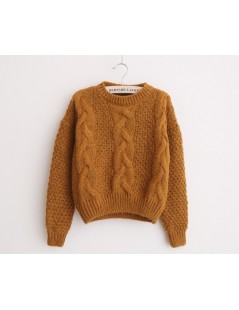 Pullovers Women Sweaters Warm Pullover and Jumpers Crewneck Mohair Pullover Twist Pull Jumpers Autumn 2017 Knitted Sweaters C...
