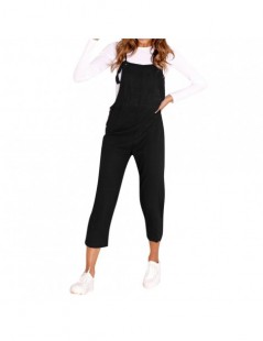 Jumpsuits Women Spaghetti Strap Wide Legs Bodycon Jumpsuit Trousers Rompers 2018 summer womens romper Loose Dungarees New A1 ...