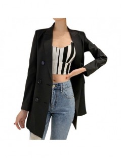 Blazers Fashion Women Casual Suit Coat Business Blazer Business Top Button Lapel Outwear Ladies Long Sleeve Suit Blouse Loose...
