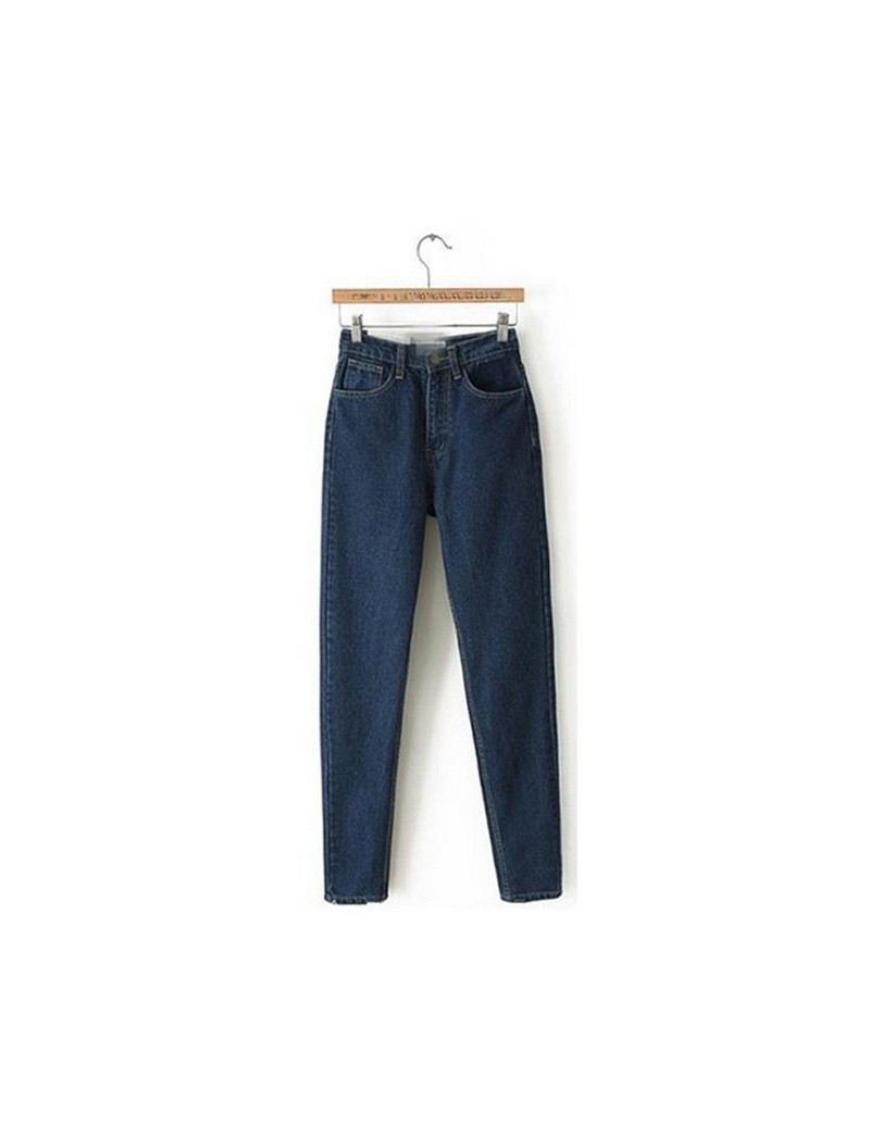 Jeans Mom Jeans Light Blue XS-3XL Plus Size Jeans 2019 New Spring Autumn Korean Fashion Zipper Pockets Pencil Pants Jeans Fem...