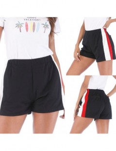 Shorts Fashion Women Shorts Leisure High Waist Trousers Loose Stripe comfortable soft summer shorts women casual shorts aug 8...
